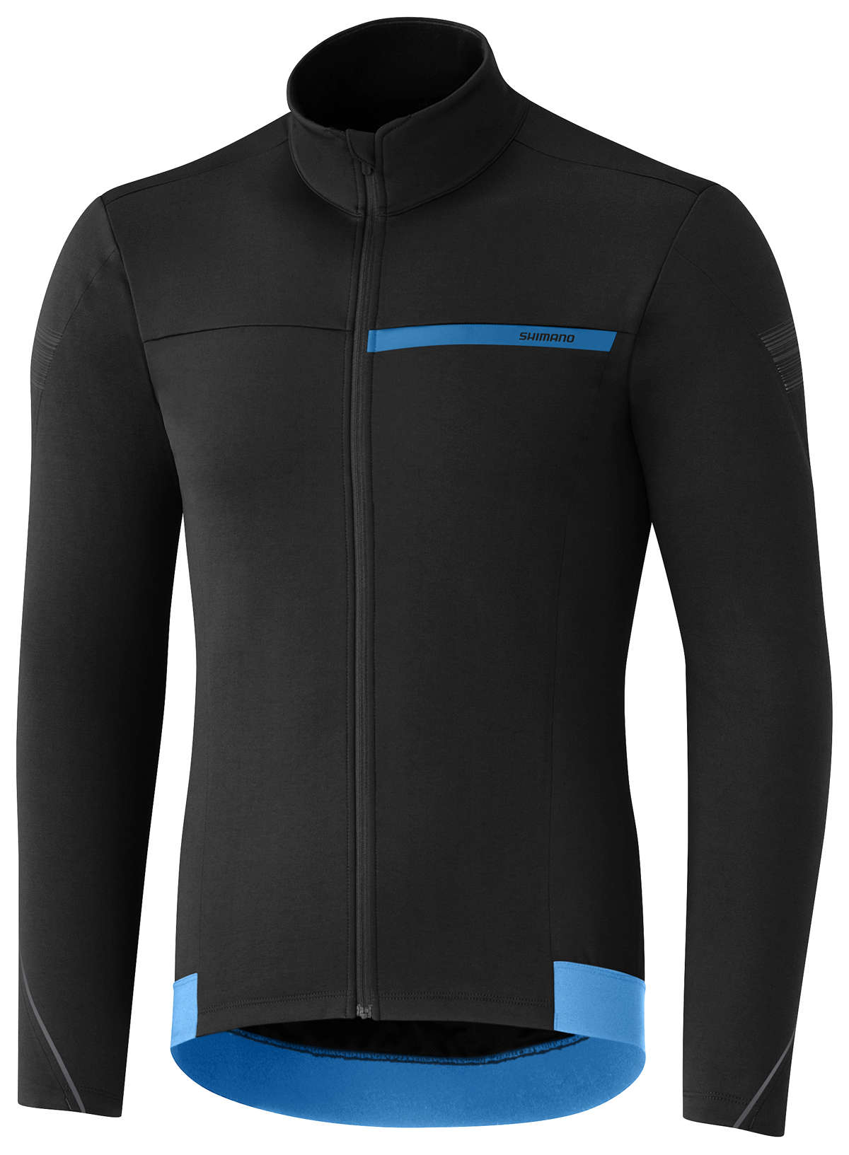 Shimano Thermal Winter Fietsjack Zwart Blauw Heren Koop Je Bij