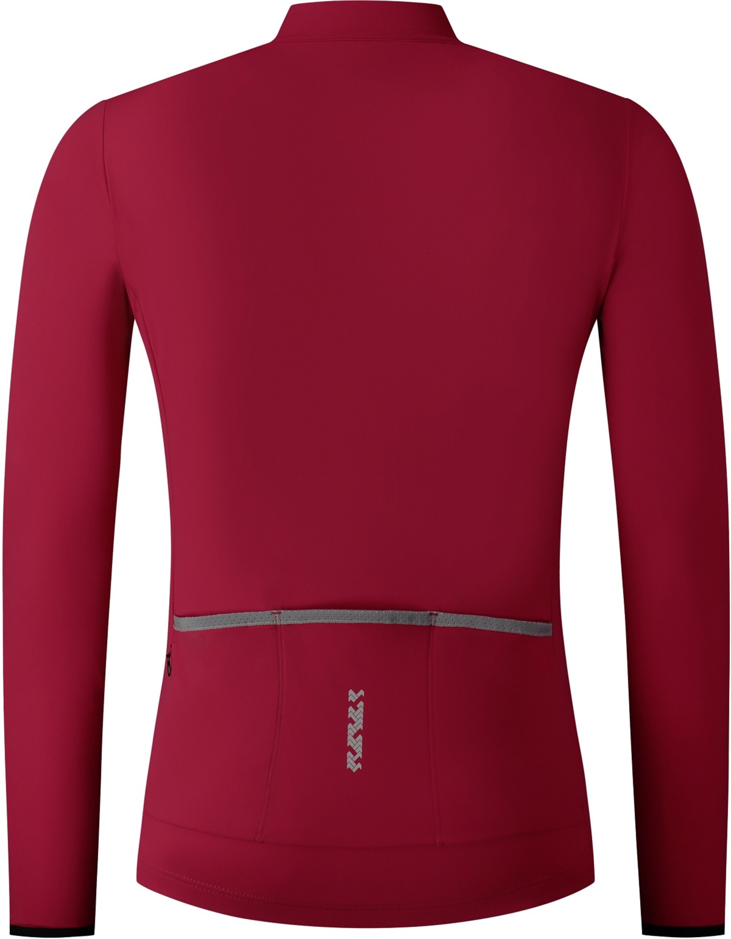 Shimano Vertex Thermal Fietsshirt Lange Mouwen Rood Heren Koop Je Bij