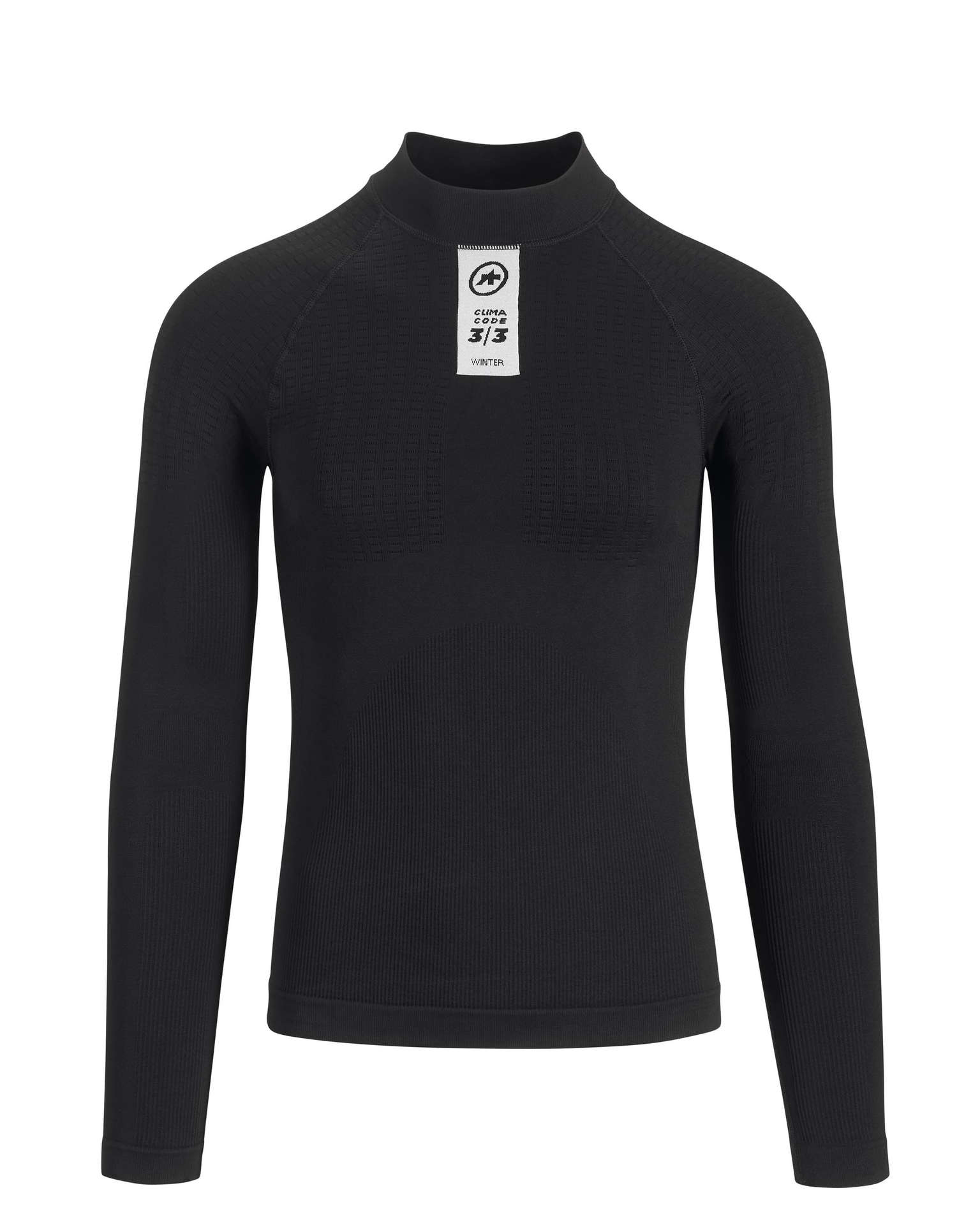 Assos Skinfoil Winter Thermoshirt Lange Mouwen Zwart