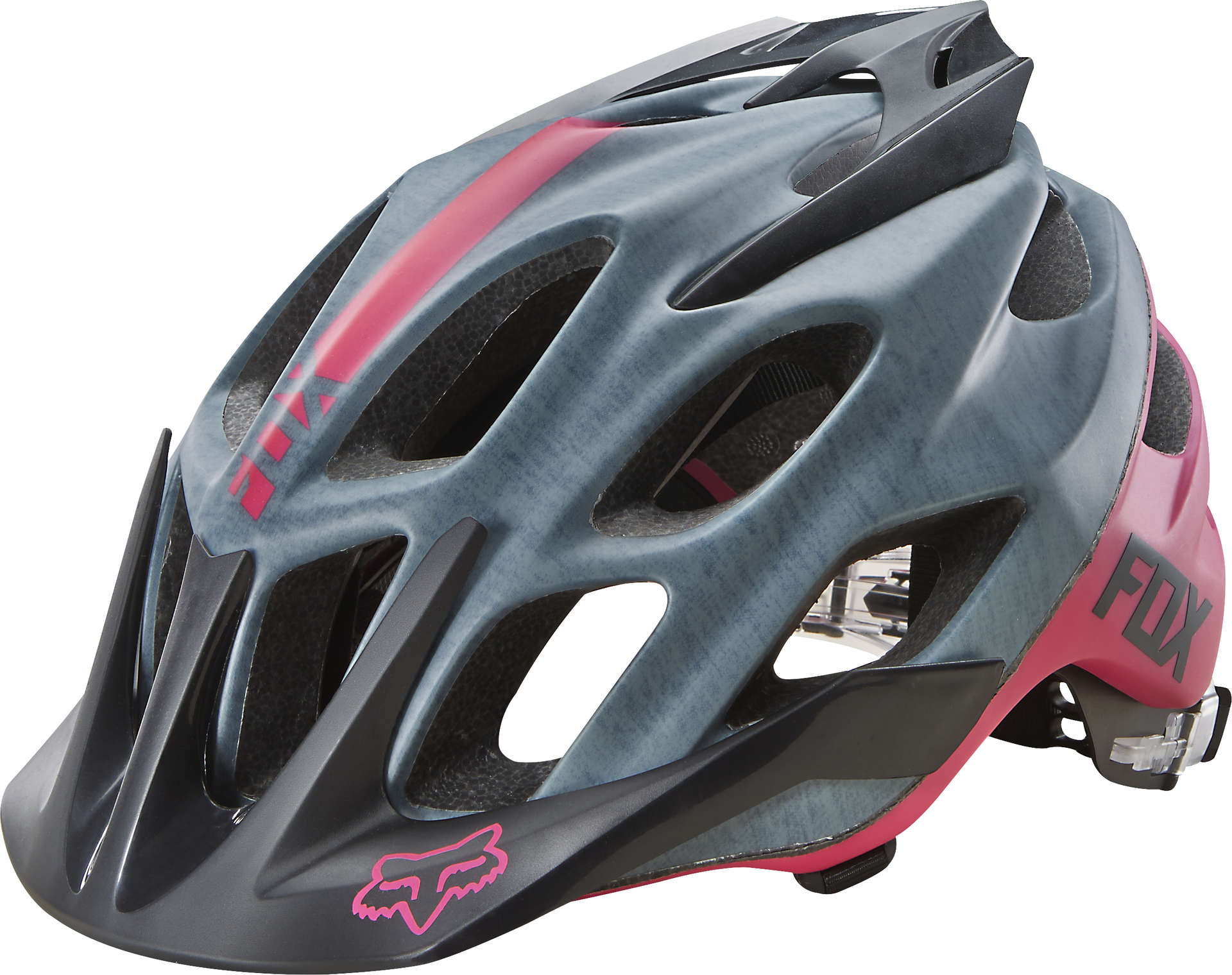 Fox Flux Mtb Fietshelm Grijs Roze Koop Je Bij Futurumshop Nl