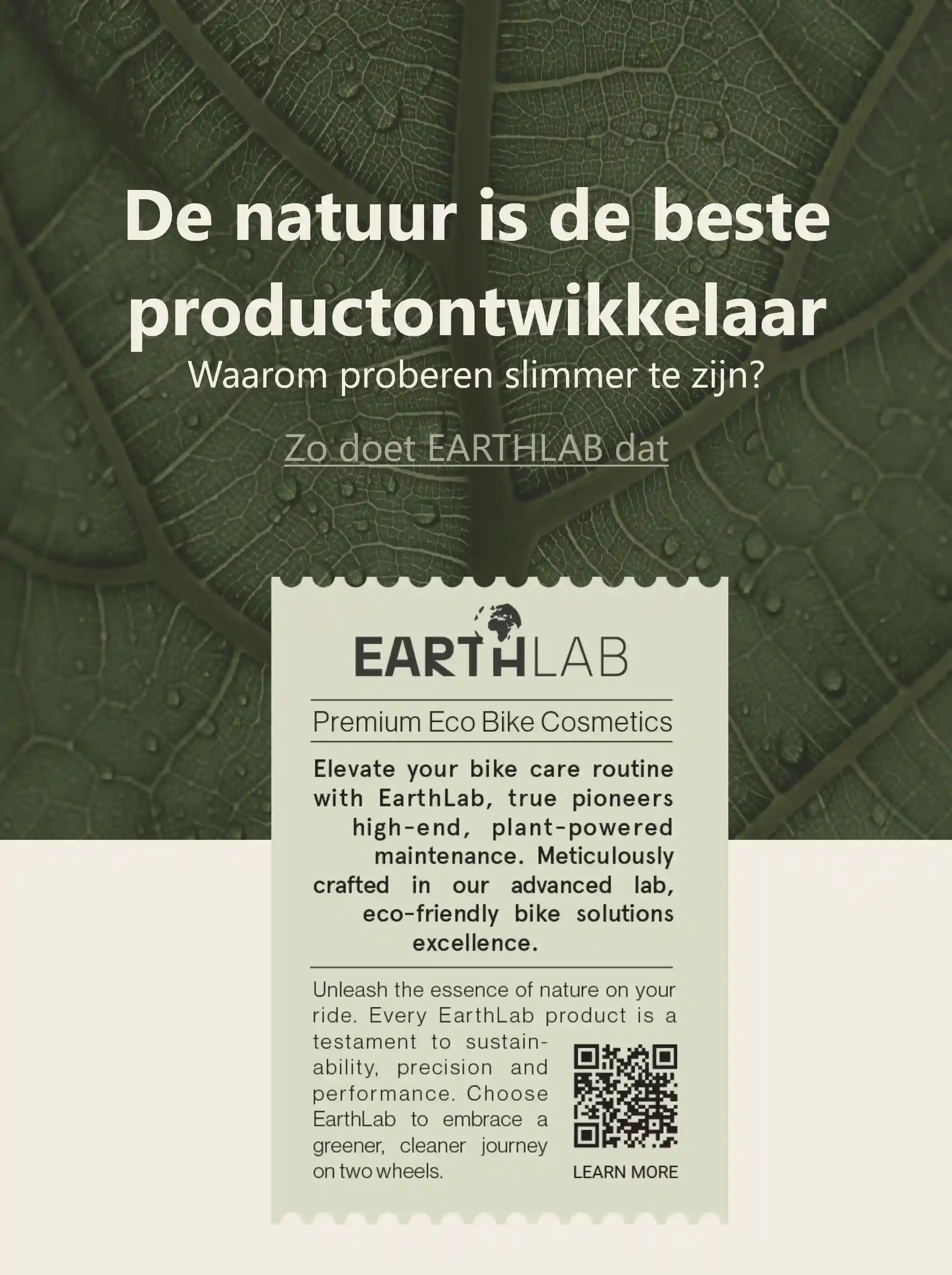 De natuur is de beste productontwikkelaar