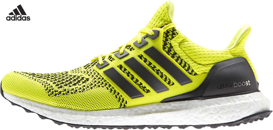 adidas Ultra Boost Hardloopschoenen Geel Heren koop je bij