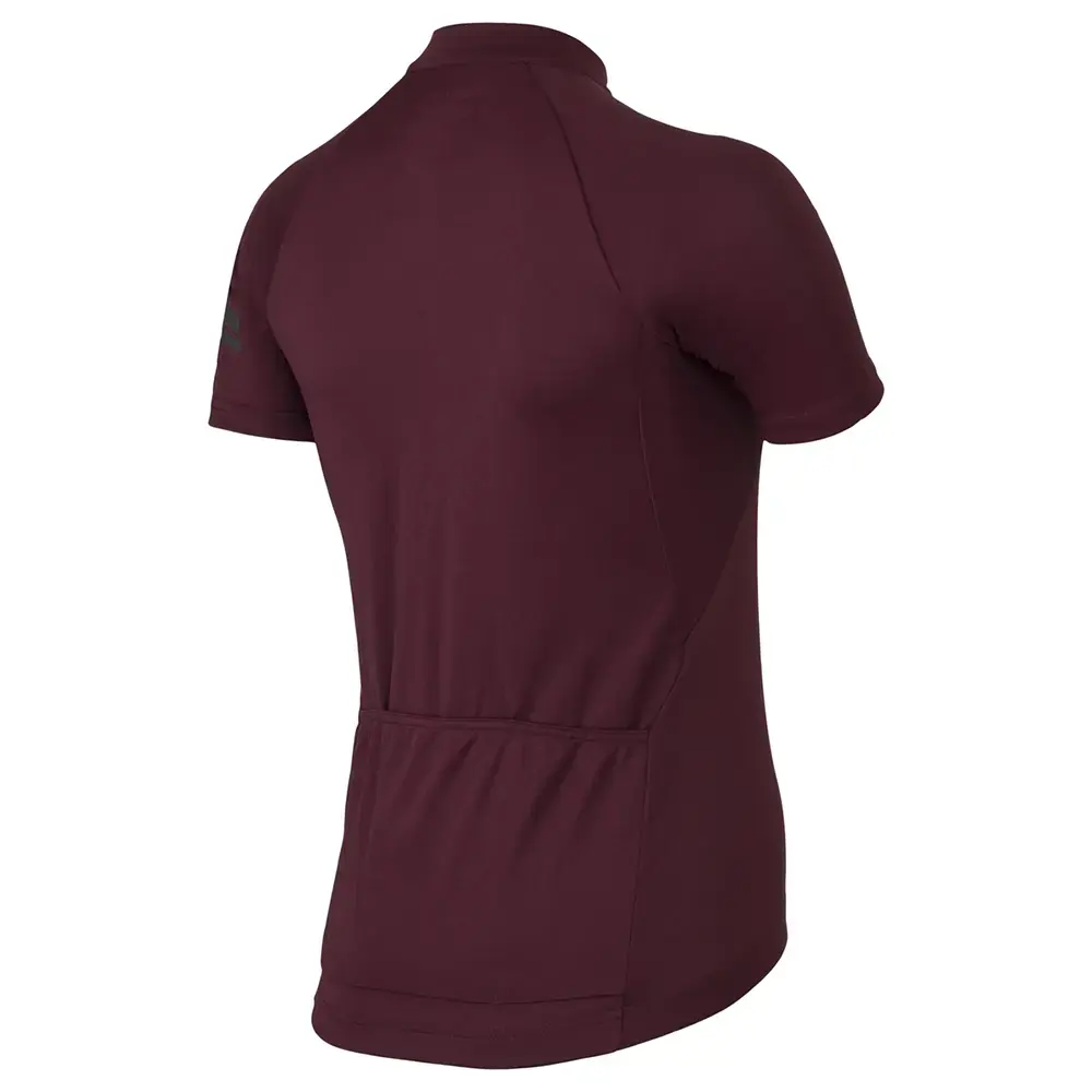 AGU Core II Essential Fietsshirt Korte Mouwen Donkerrood Dames