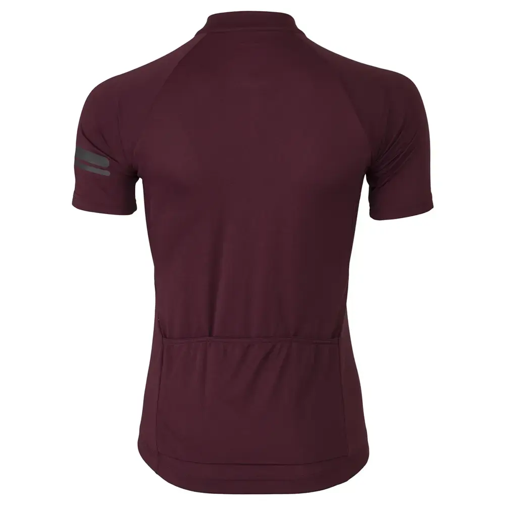 AGU Core II Essential Fietsshirt Korte Mouwen Donkerrood Dames