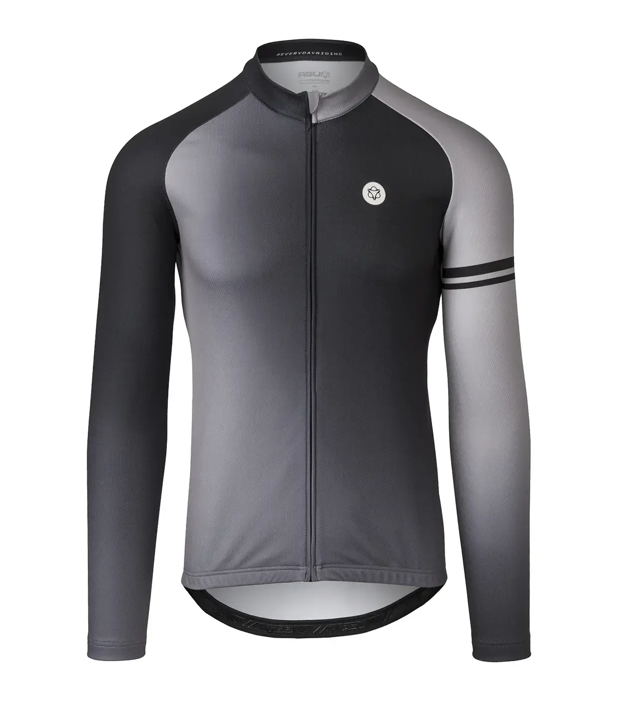 AGU Gradient Essential Fietsshirt Lange Mouwen Zwart Heren