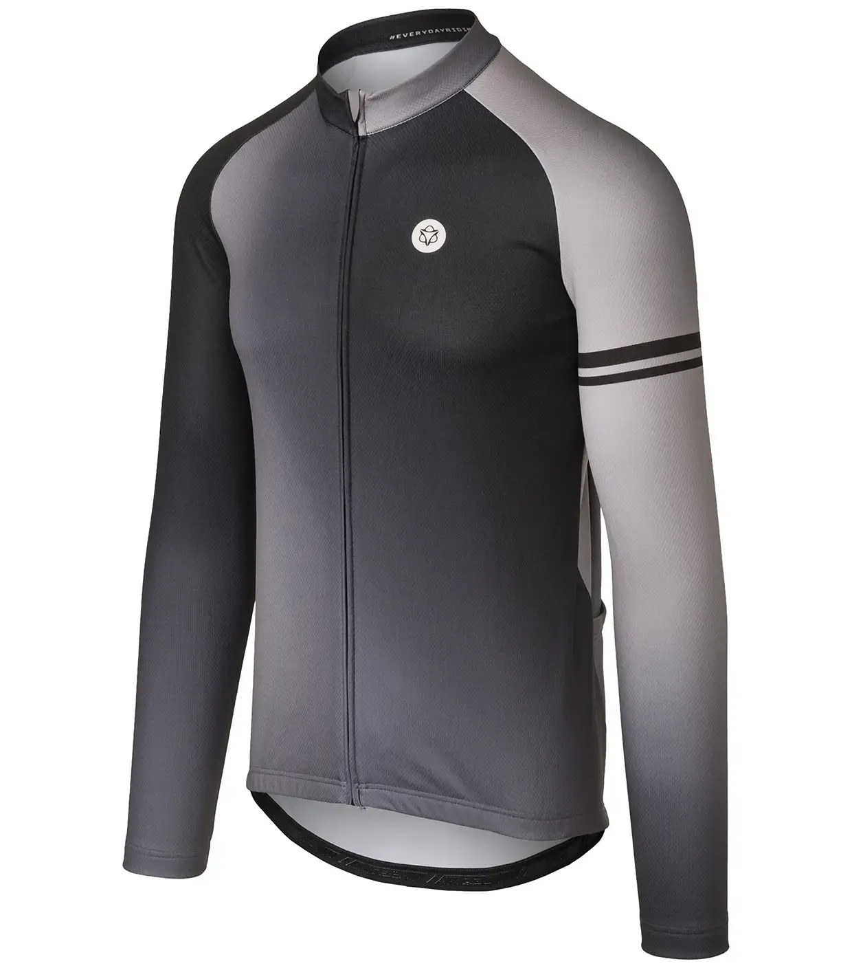 AGU Gradient Essential Fietsshirt Lange Mouwen Zwart Heren