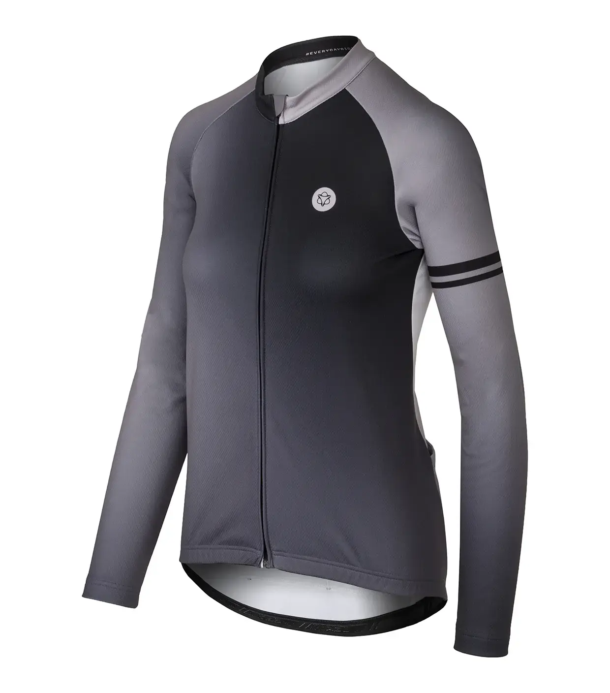 AGU Gradient Essential Fietsshirt Lange Mouwen Zwart Dames