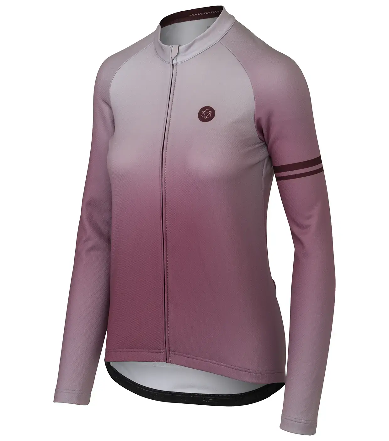 AGU Gradient Essential Fietsshirt Lange Mouwen Roze Dames