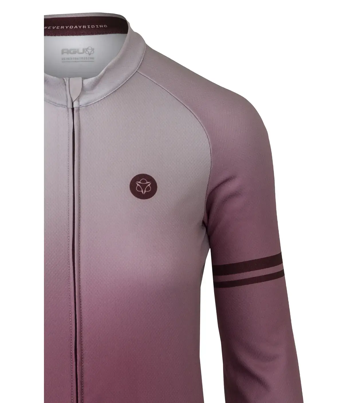 AGU Gradient Essential Fietsshirt Lange Mouwen Roze Dames