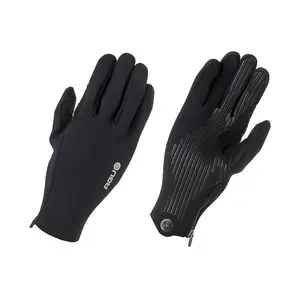 AGU Neopreen Zip Handschoenen Zwart