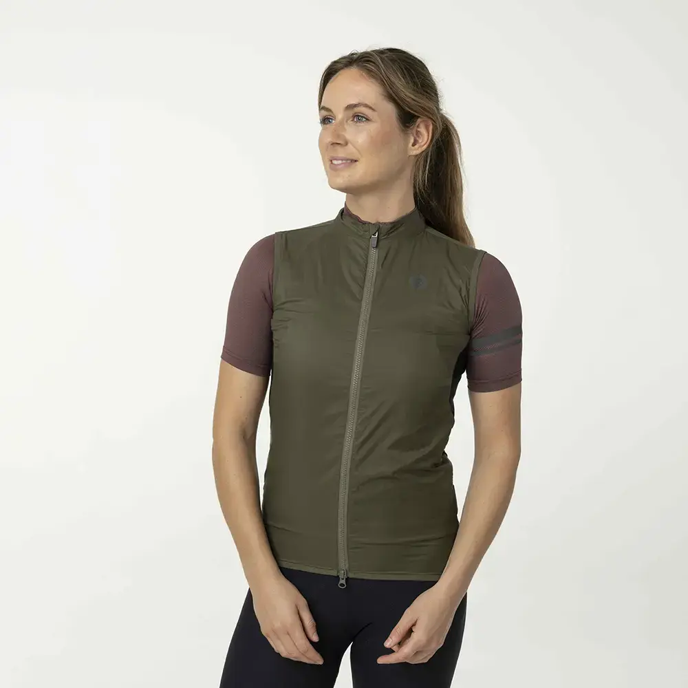 AGU Essential Wind Body II Windvest Groen Dames