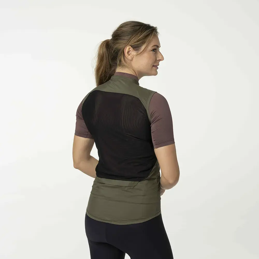 AGU Essential Wind Body II Windvest Groen Dames