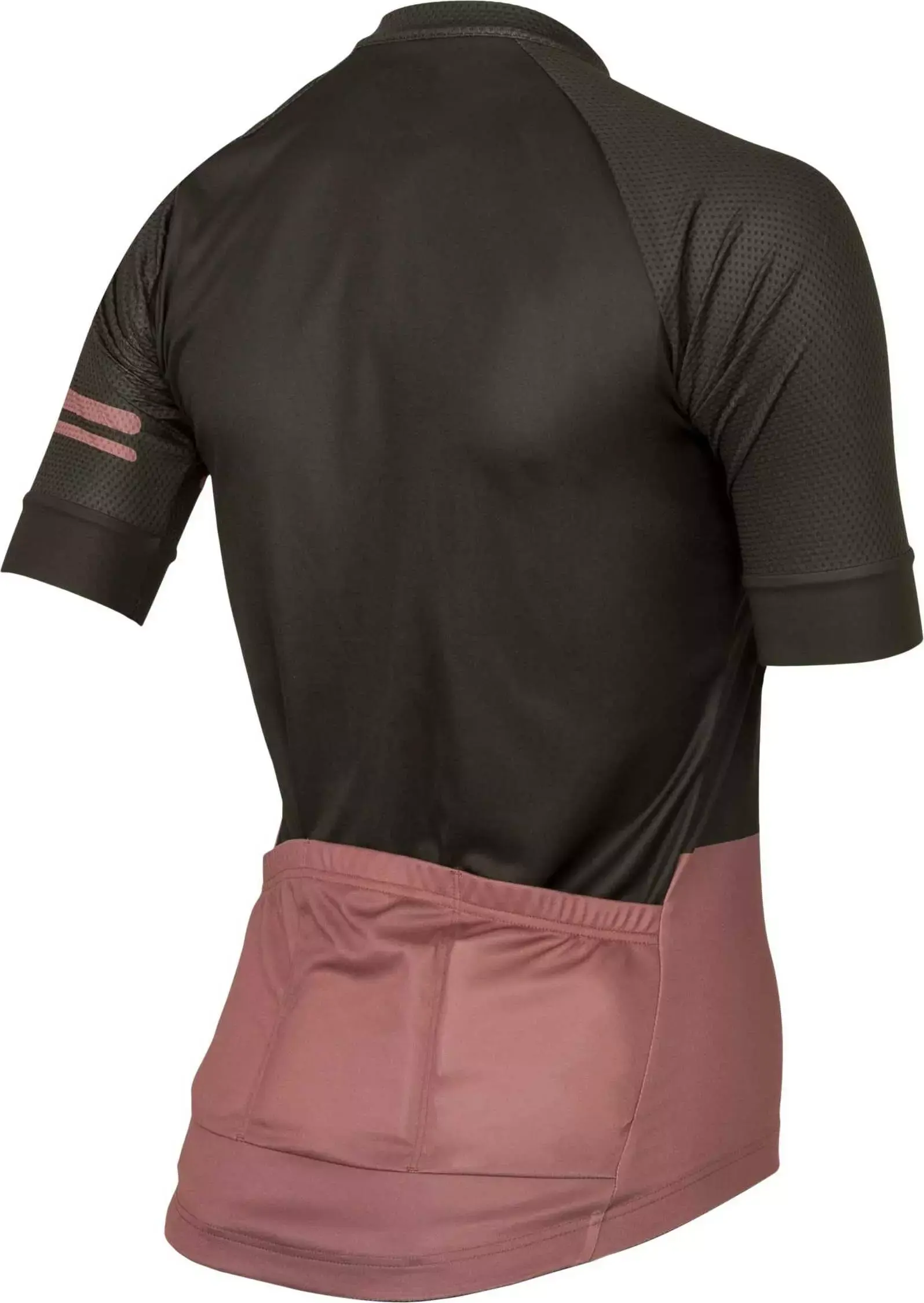 AGU Duo Essential Fietsshirt Korte Mouwen Donkergroen/Roze Dames