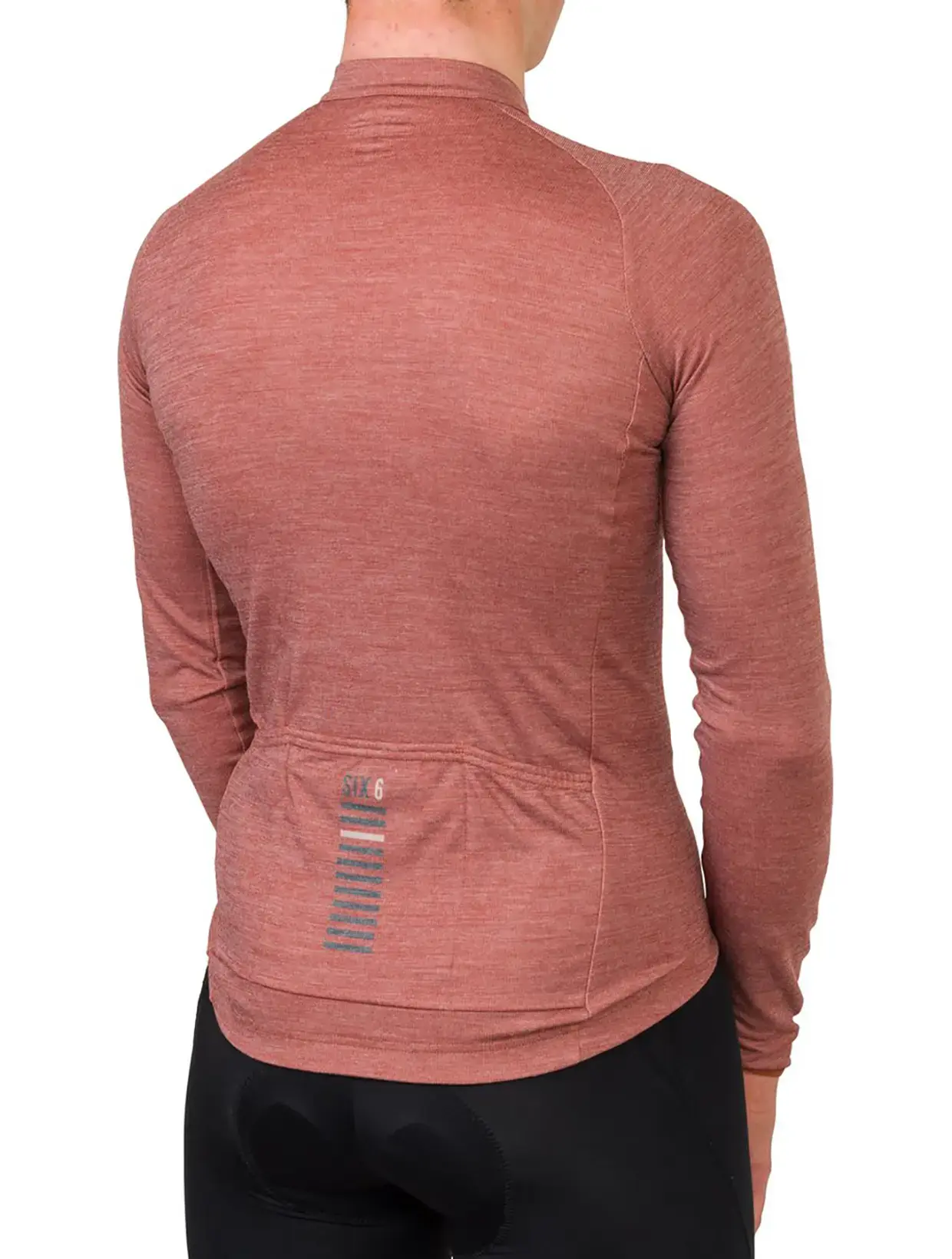 AGU SIX6 Merino III Fietsshirt Lange Mouwen Roze Heren