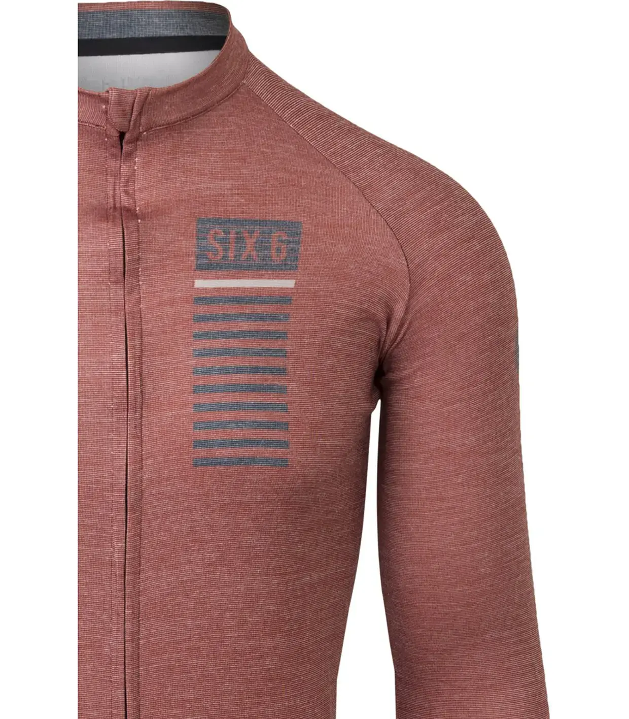 AGU SIX6 Merino III Fietsshirt Lange Mouwen Roze Heren