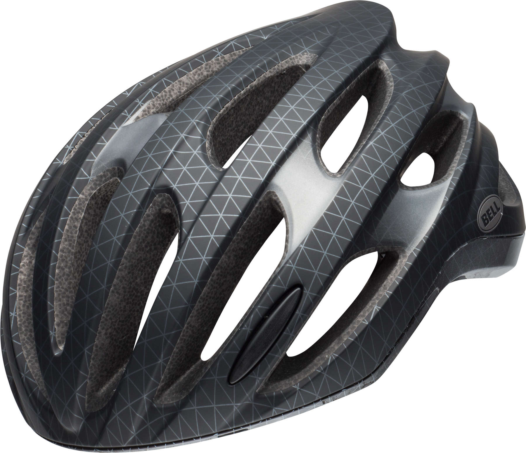 Bell Formula MIPS Race Fietshelm Mat Zwart/Grijs/Grijs