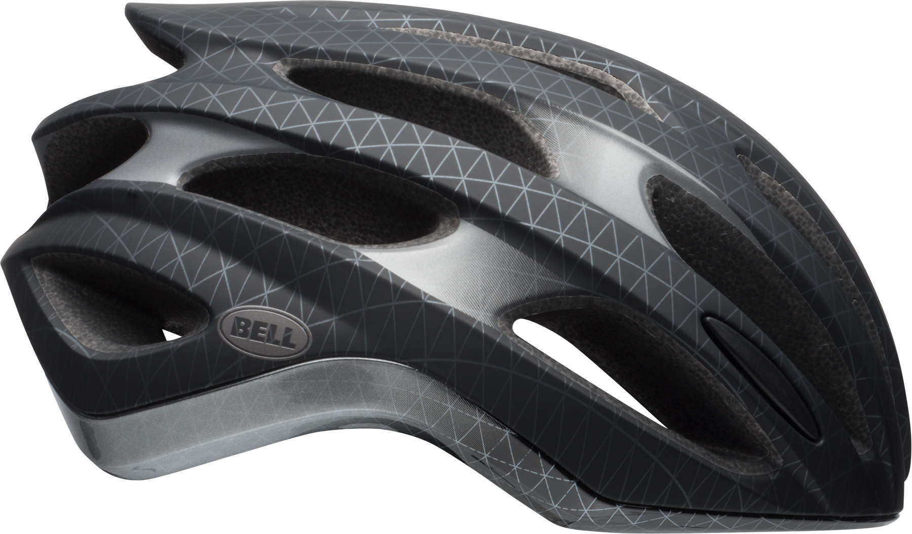 Bell Formula MIPS Race Fietshelm Mat Zwart/Grijs/Grijs