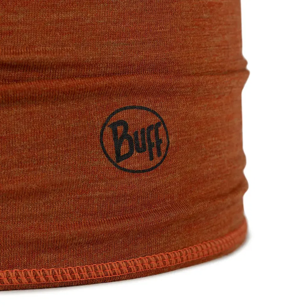 Buff Merino Lightweight Nekwarmer Solid Oranje