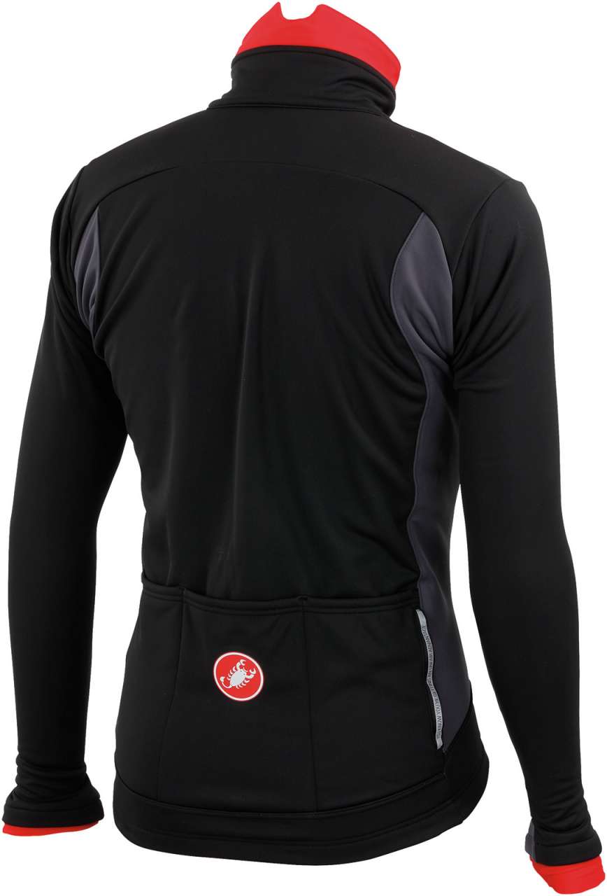 Castelli Senza Fietsjack Zwart Heren