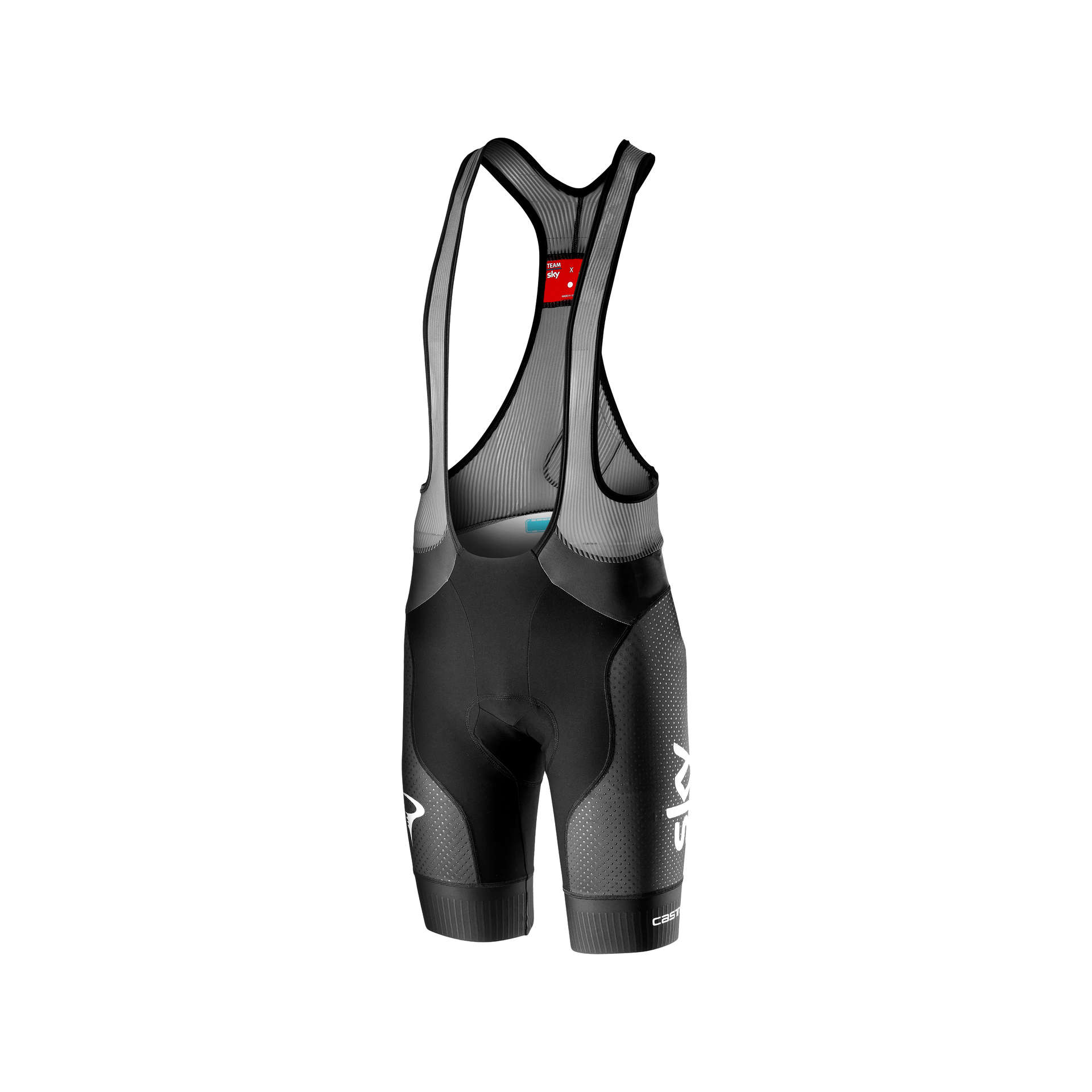 Castelli Team Sky Free Aero Race 4 Fietsbroek Kort Zwart Heren