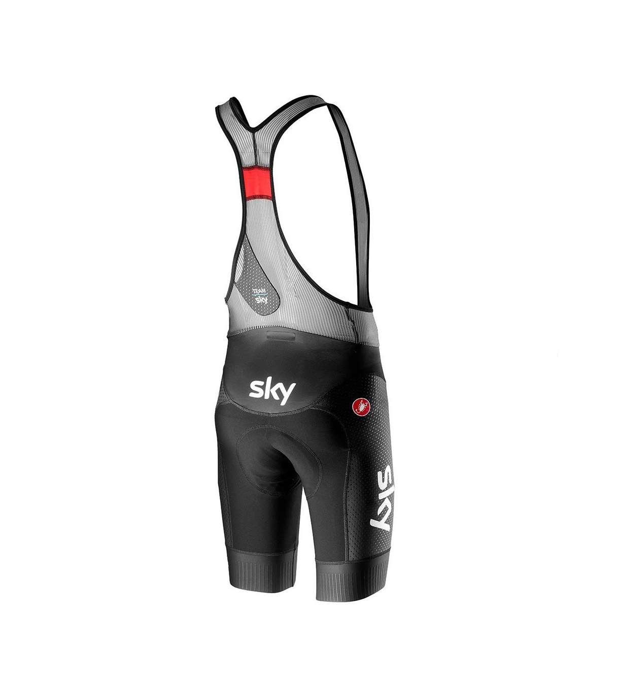 Castelli Team Sky Free Aero Race 4 Fietsbroek Kort Zwart Heren