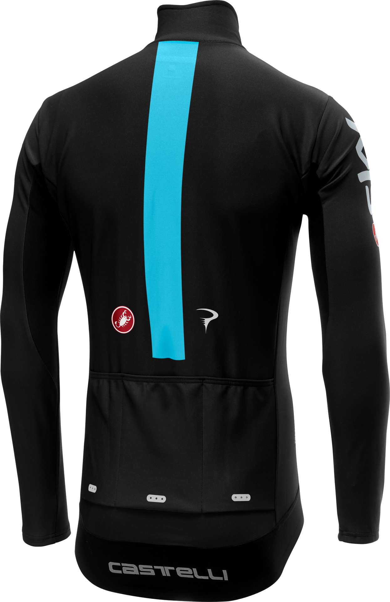 Castelli Team Sky Perfetto Fietsshirt Lange Mouwen Zwart Heren