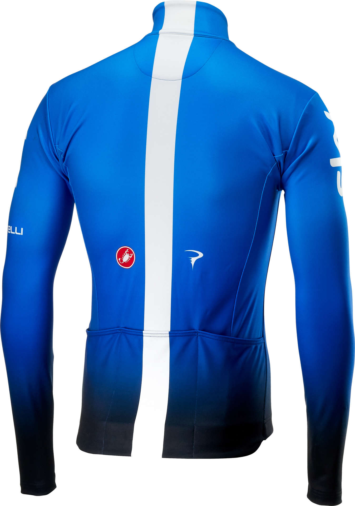 Castelli Team Sky Thermal Fietsshirt Lange Mouwen Zwart Heren