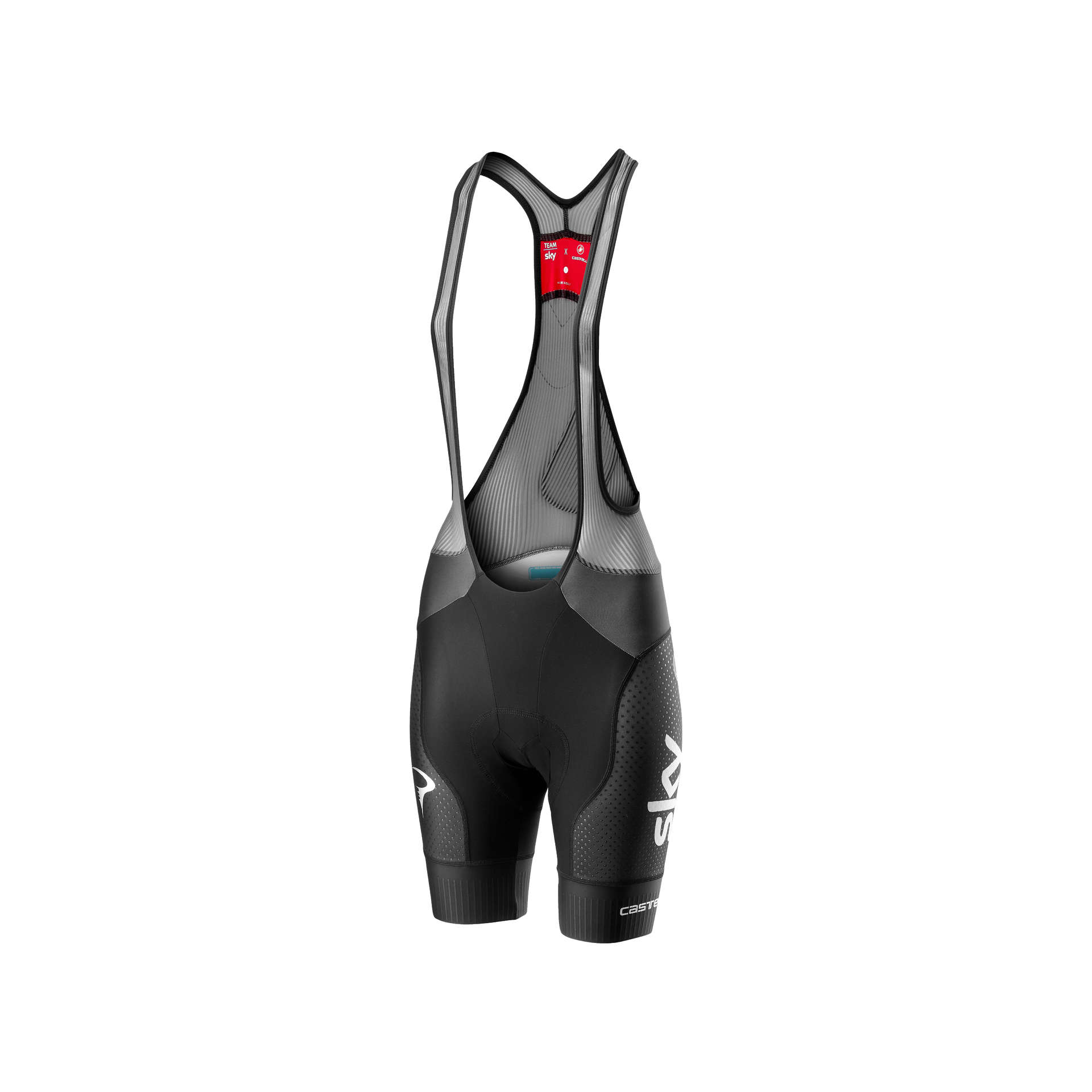 Castelli Team Sky Free Aero Race 4 Fietsbroek Kort Zwart Dames