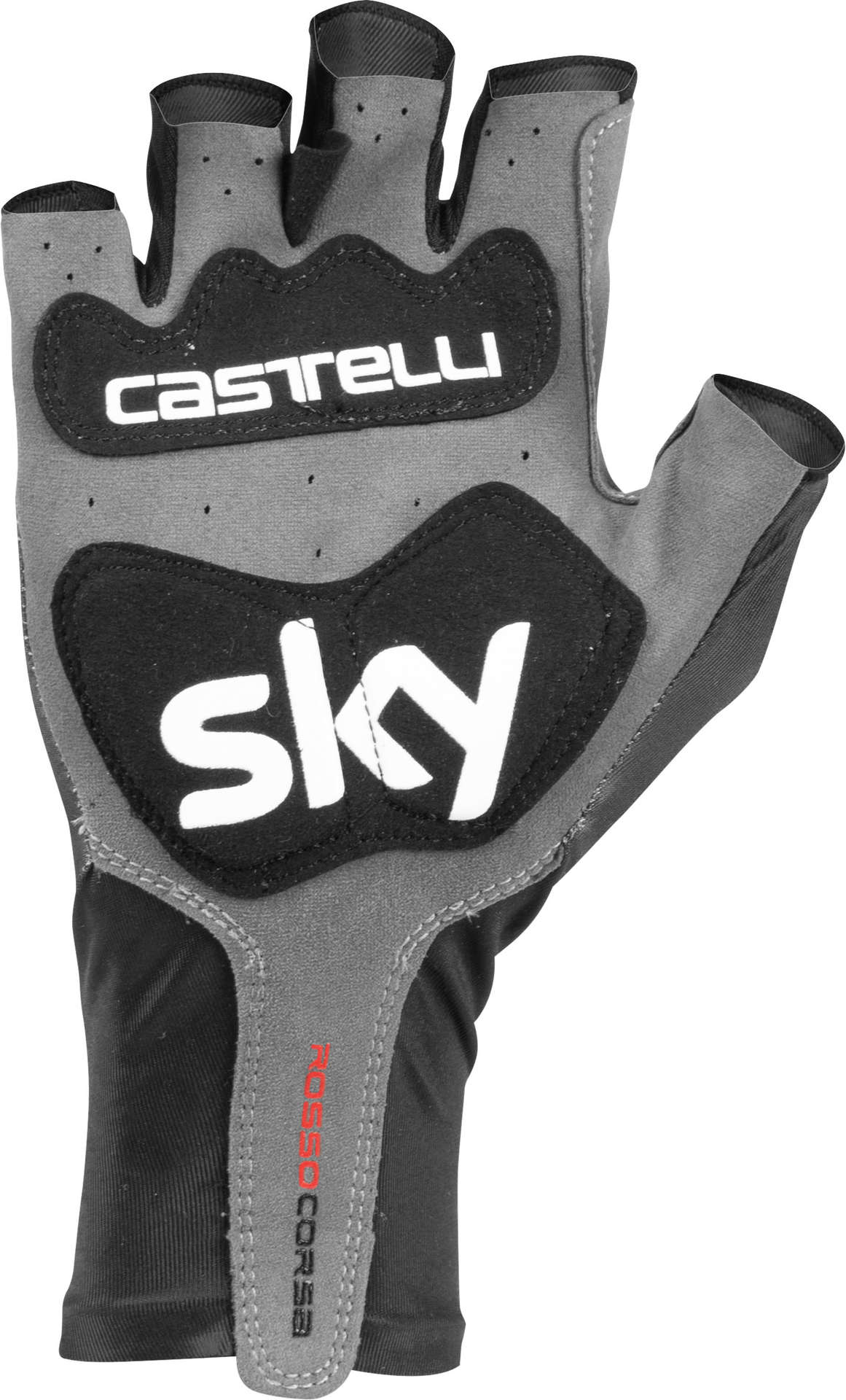 Castelli Team Sky Track Fietshandschoenen Zwart Unisex