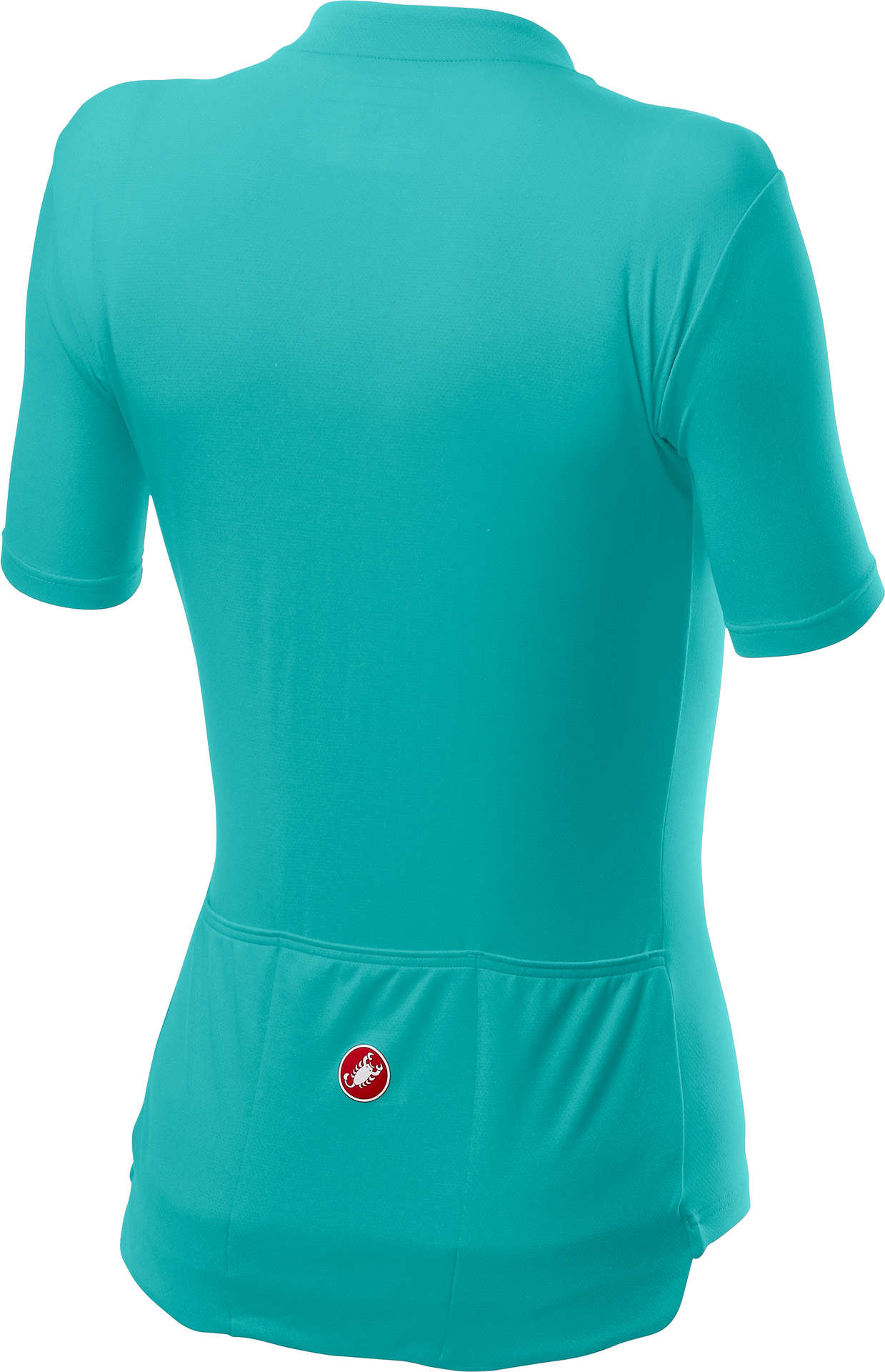 Castelli Anima 3 Fietsshirt Korte Mouwen Blauw/Roze Dames