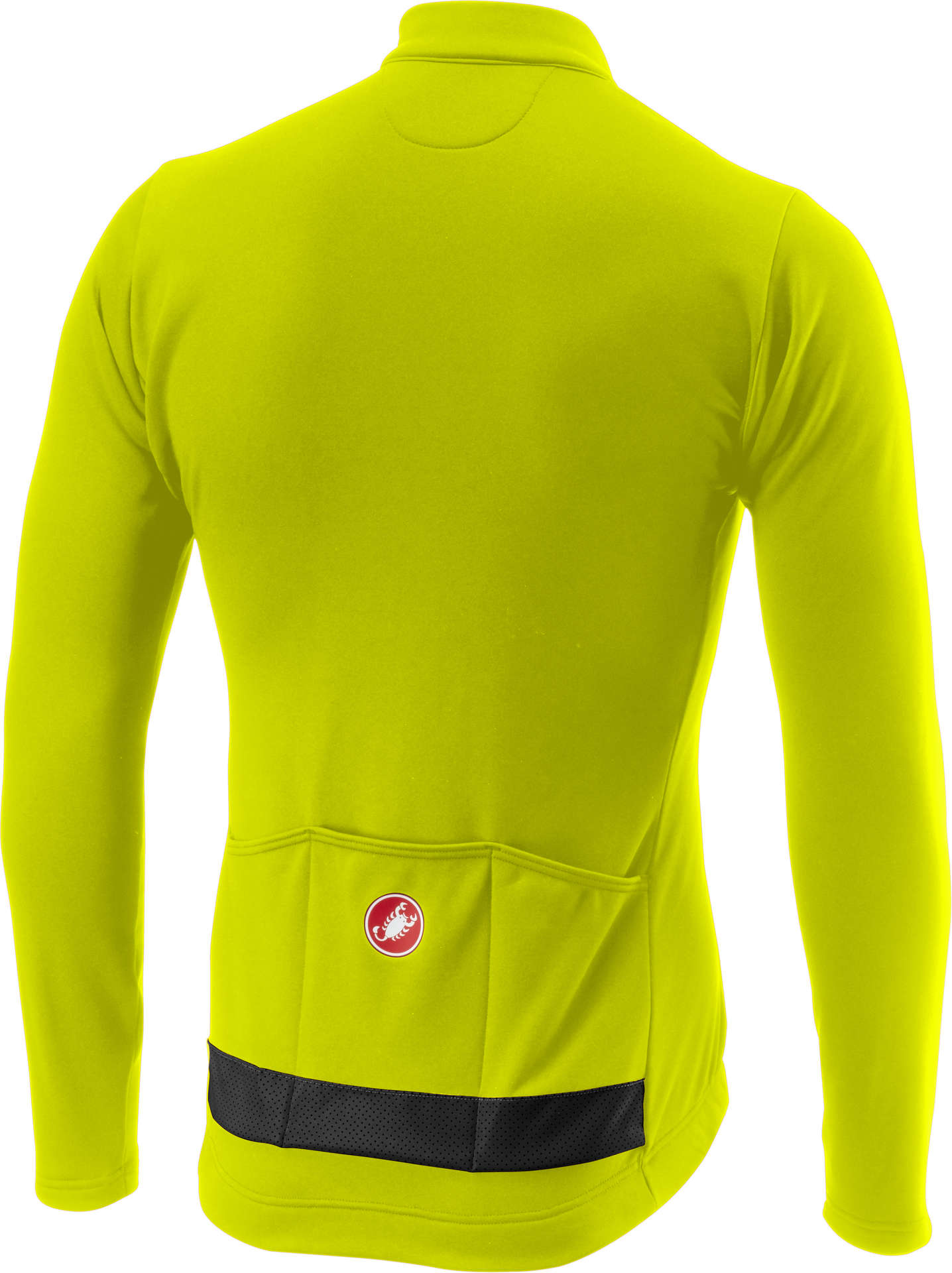 Castelli Puro 3 Fietsshirt Lange Mouwen Fluo Geel Heren