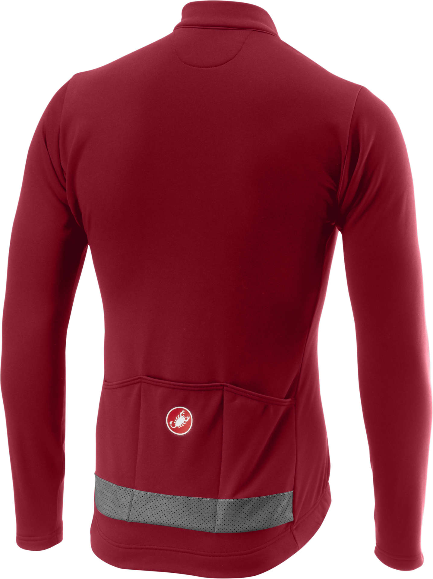 Castelli Puro 3 Fietsshirt Lange Mouwen Pro Rood Heren