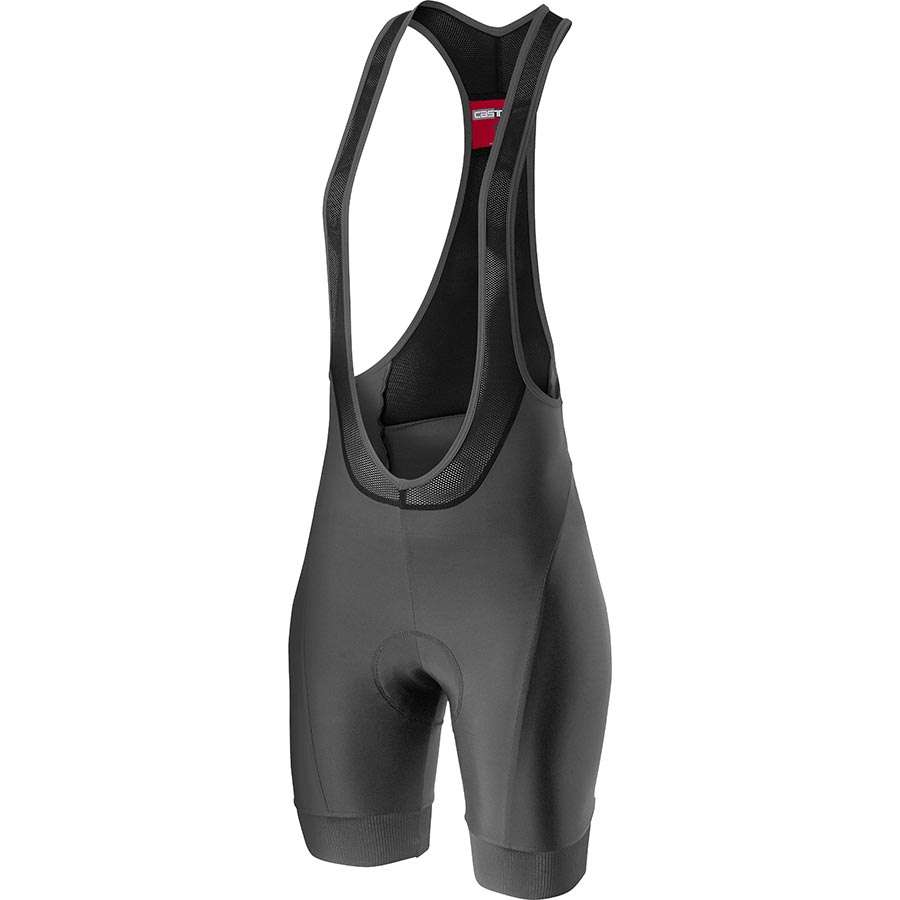 Castelli Prima Fietsbroek Kort Grijs/Groen Dames