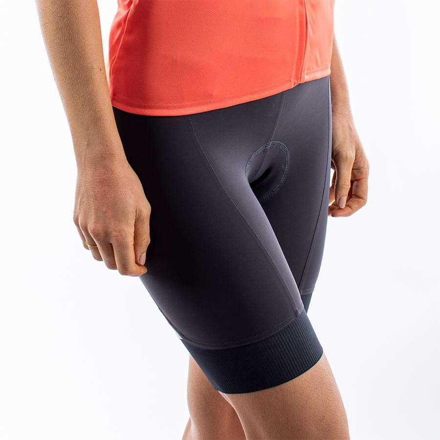 Castelli Prima Fietsbroek Kort Grijs/Groen Dames