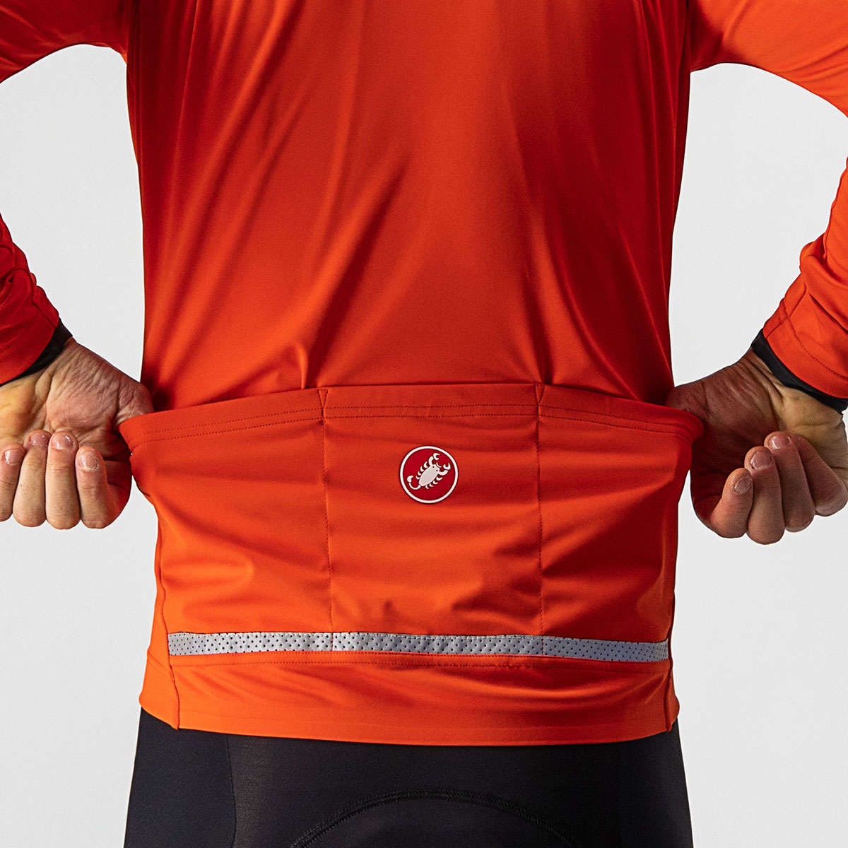 Castelli Go Fietsjack Rood Heren