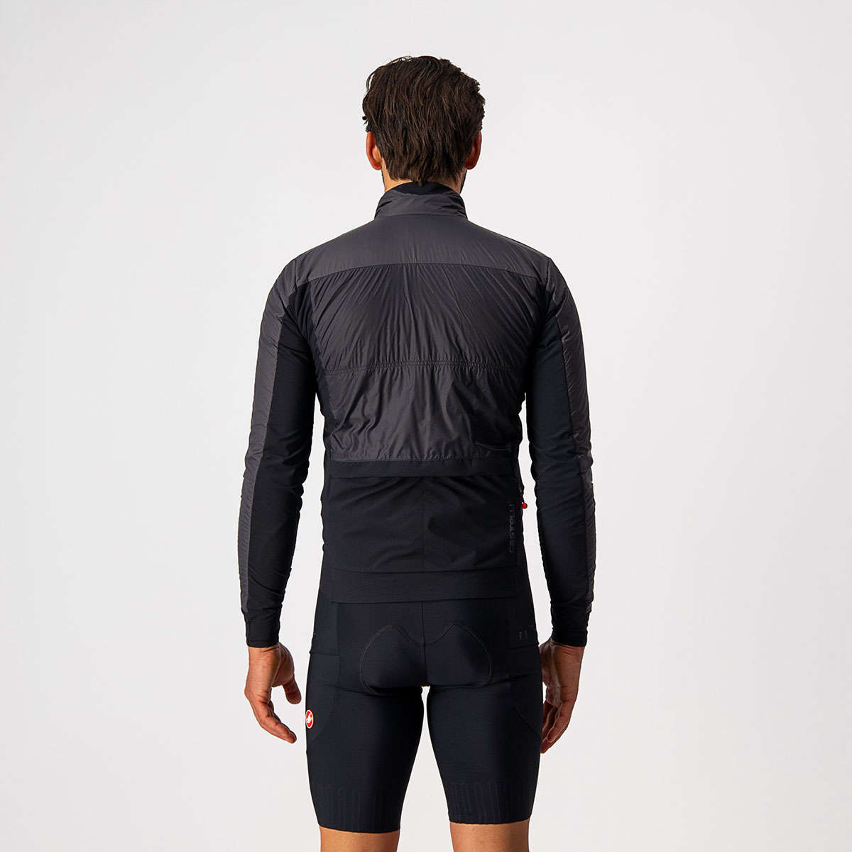 Castelli Unlimited Puffy Fietsjack Donkergrijs Heren