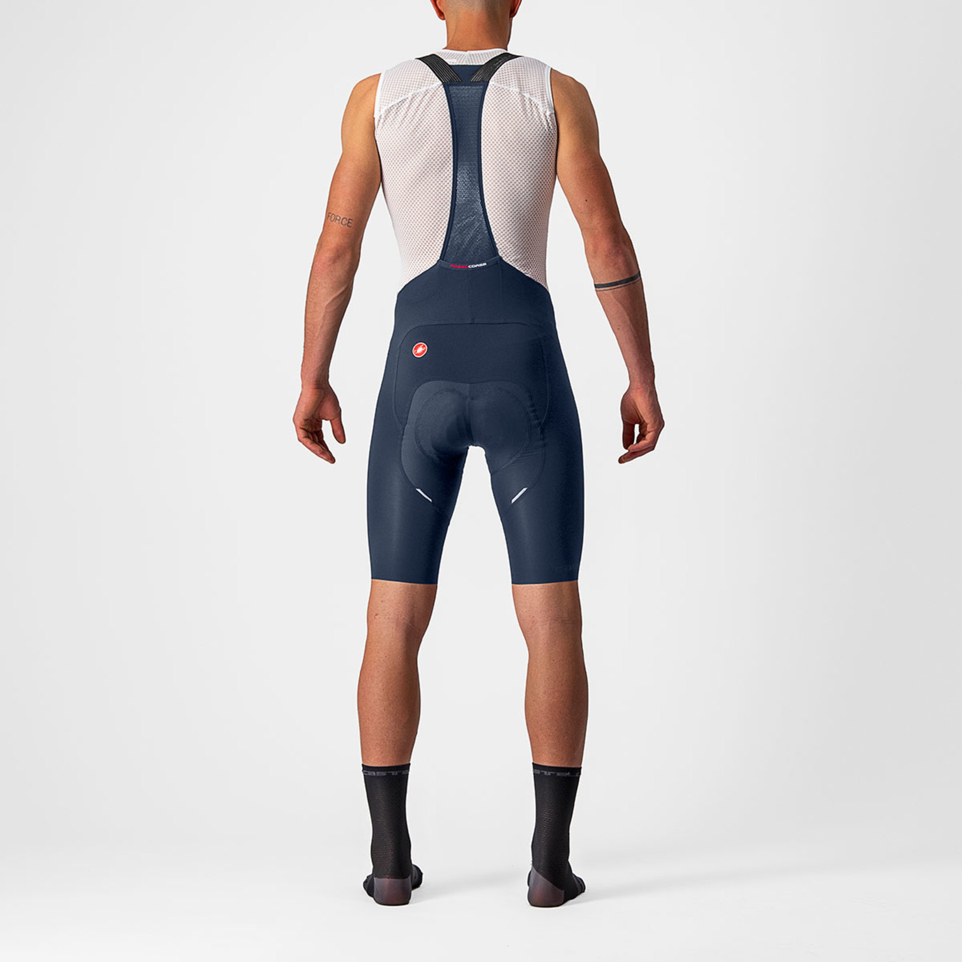 Castelli Free Aero Rc Fietsbroek Kort Donkerblauw Heren