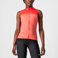 Castelli Velocissima Fietsshirt Zonder Mouwen Oranje/Roze Dames