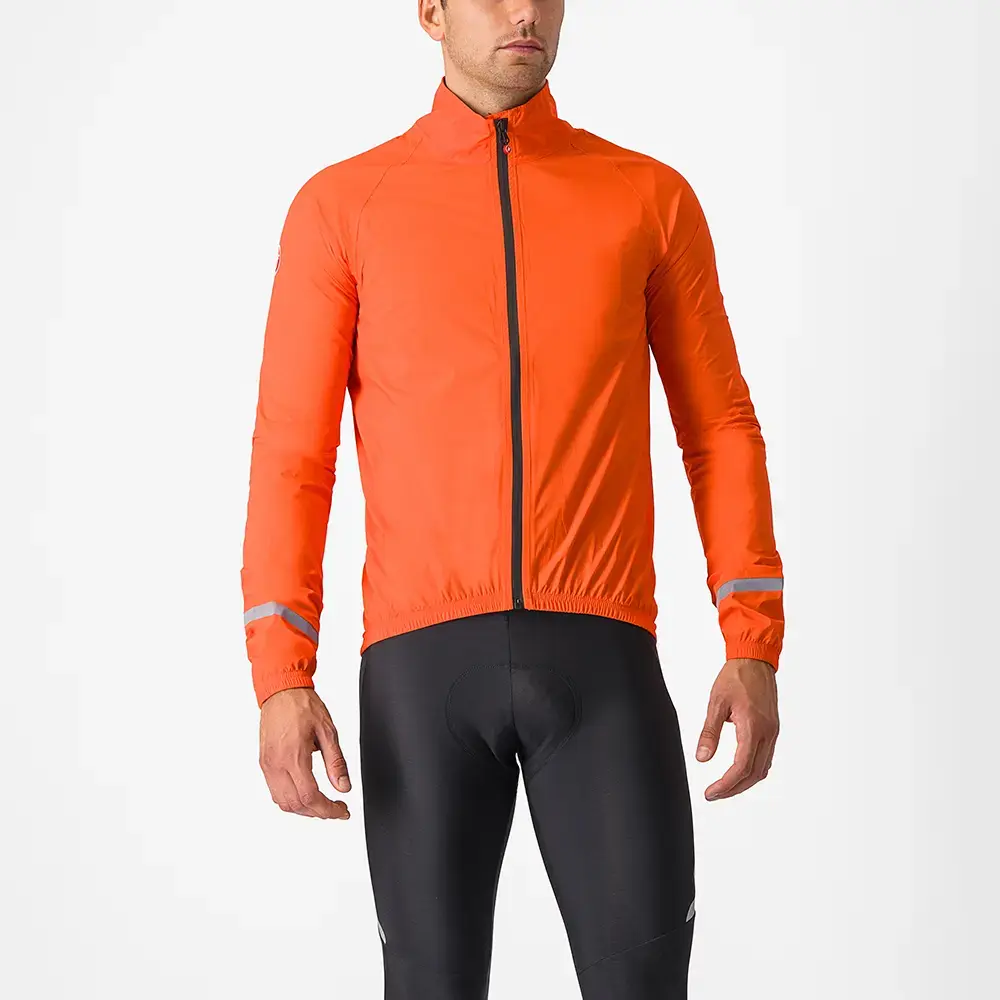 Castelli Emergency 2 Regenjack Oranje Heren