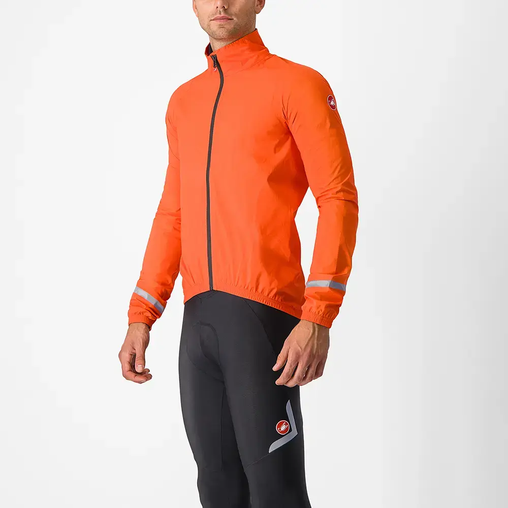 Castelli Emergency 2 Regenjack Oranje Heren