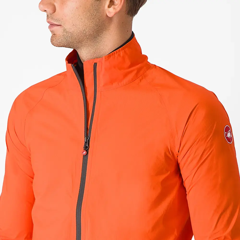 Castelli Emergency 2 Regenjack Oranje Heren