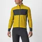 Castelli Unlimited Puffy Fietsjack Geel/Grijs Heren