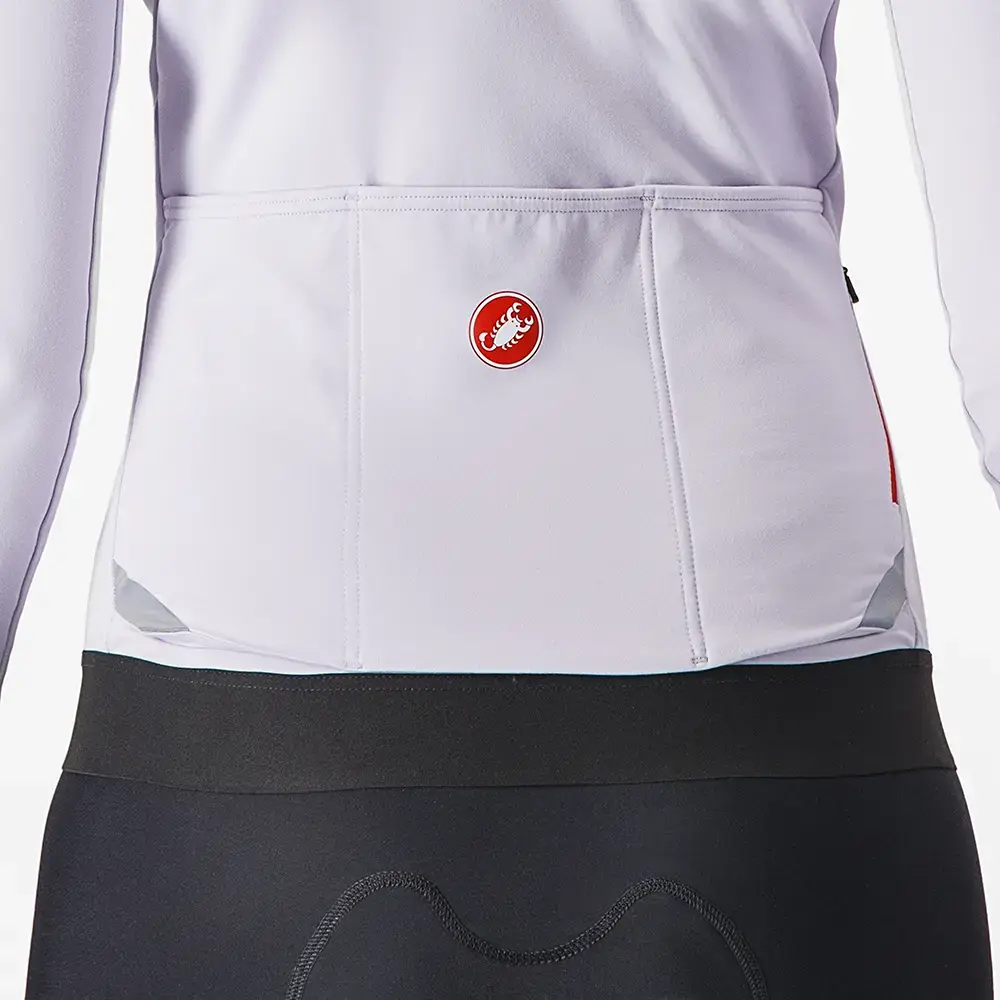 Castelli Fly Fietsshirt Lange Mouwen Lichtpaars Dames