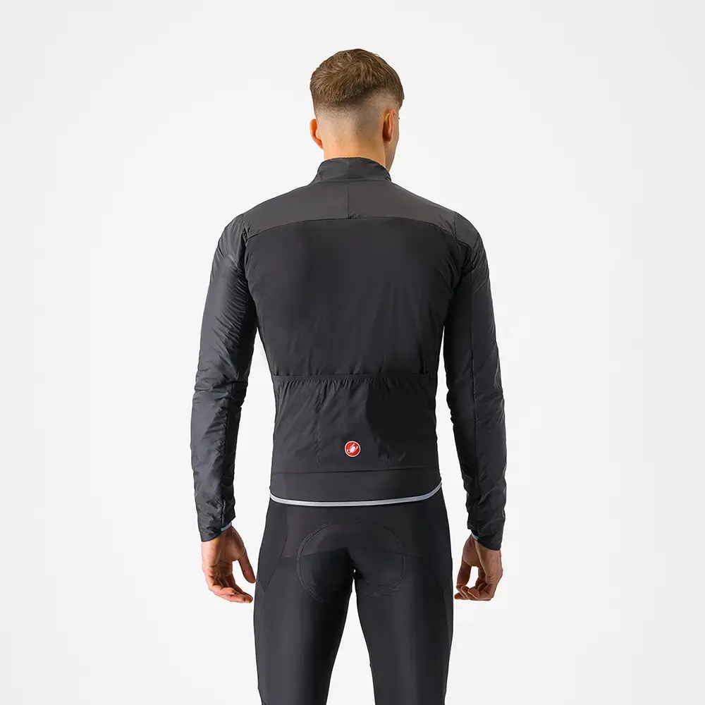 Castelli Fly Direct Fietsjack Zwart/Donkergrijs Heren