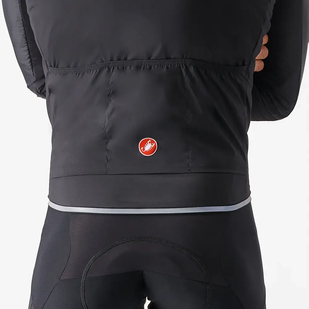 Castelli Fly Direct Fietsjack Zwart/Donkergrijs Heren