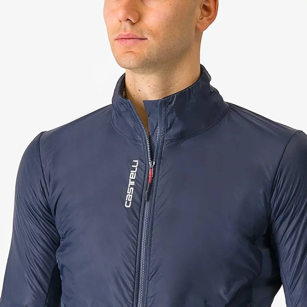 Castelli Fly Direct Fietsjack Blauw/Zilvergrijs Heren