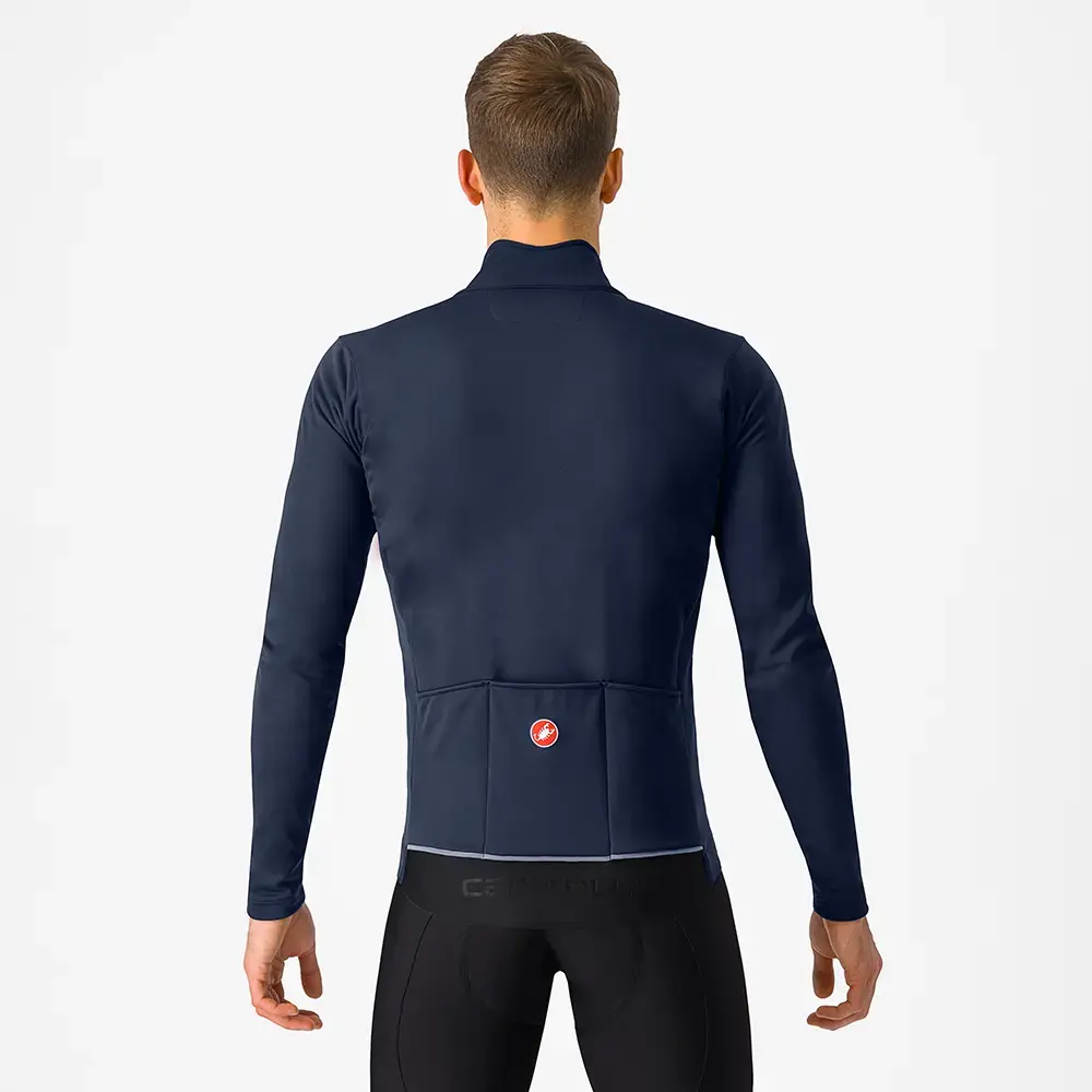 Castelli Espresso Air Fietsjack Donkerblauw Heren