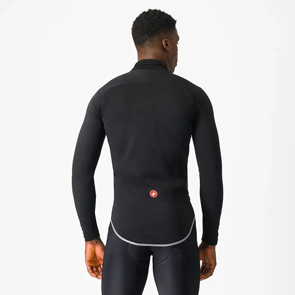 Castelli Ultra Regenjack Zwart/Zilver Reflex Heren