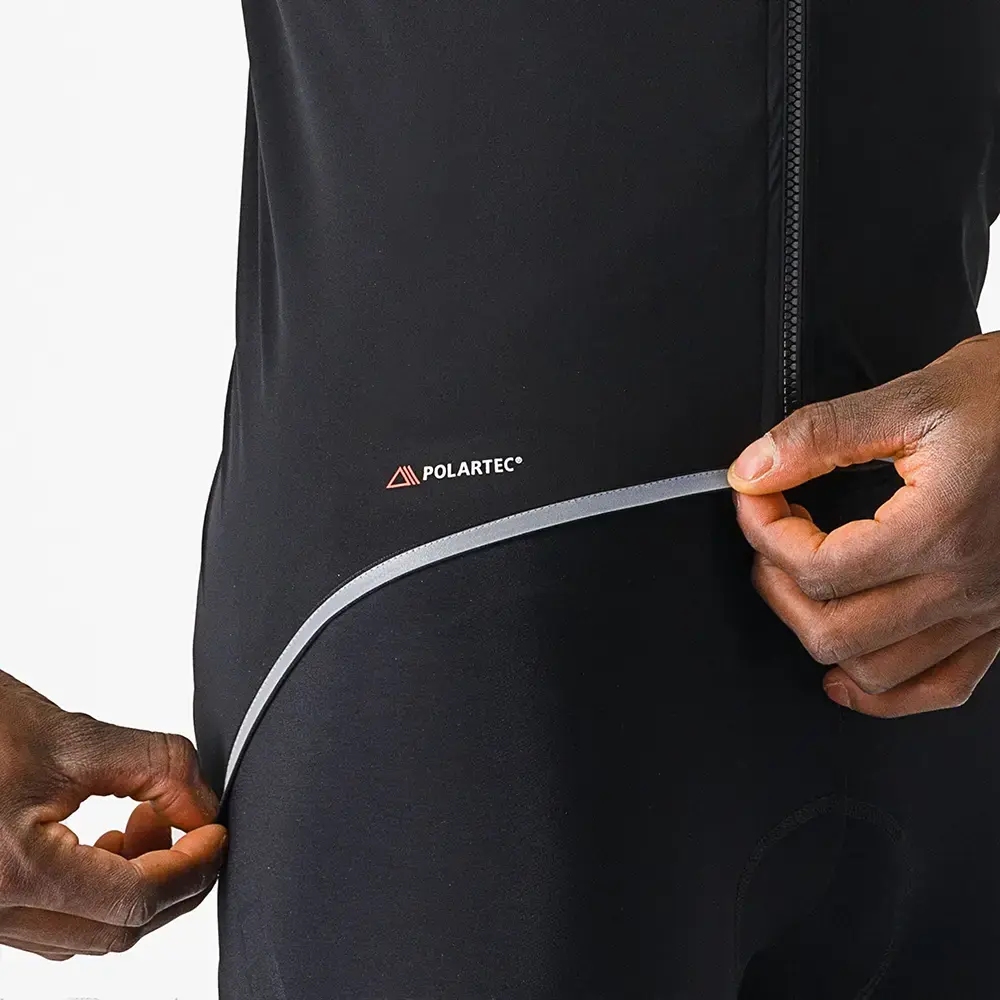 Castelli Ultra Regenjack Zwart/Zilver Reflex Heren