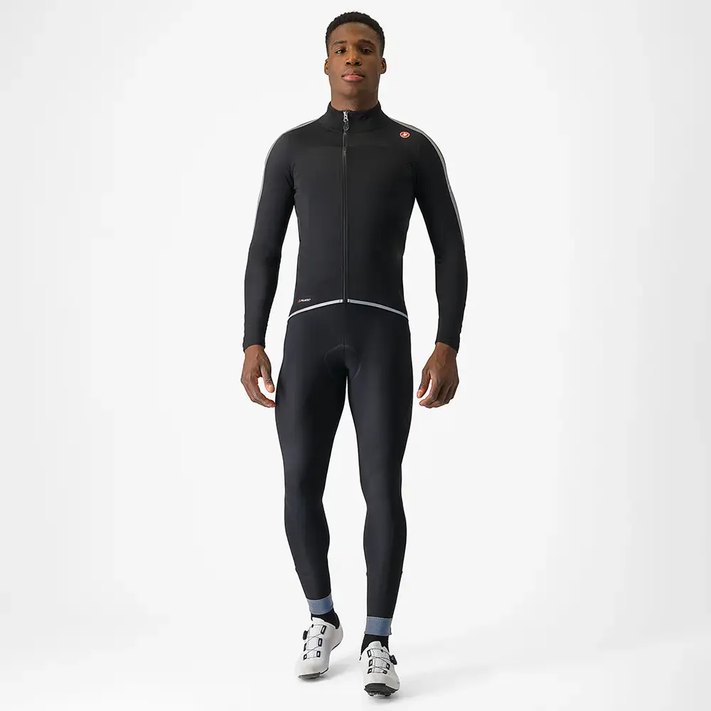 Castelli Ultra Regenjack Zwart/Zilver Reflex Heren